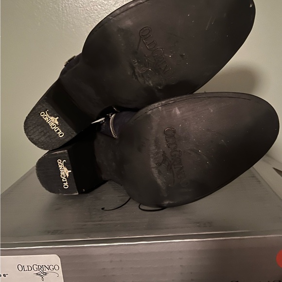 Old Gringo Indigo suede studded bootie - Picture 6 of 16